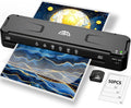 13 Inch Laminator Machine with 50 Laminating Sheets - Fast, Dual-Mode