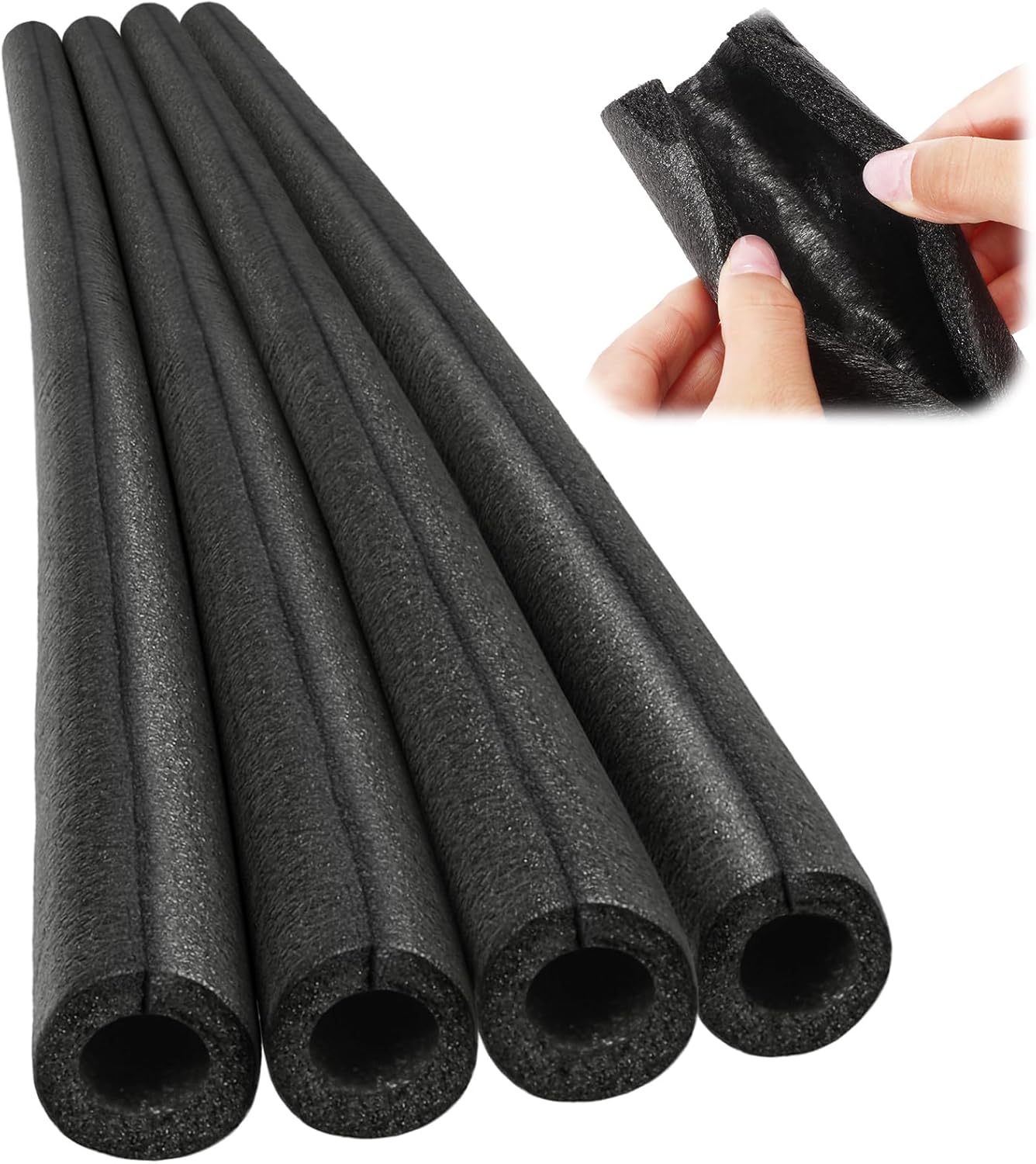 24 Pcs Foam Pipe Insulation for Winter Freeze Protection