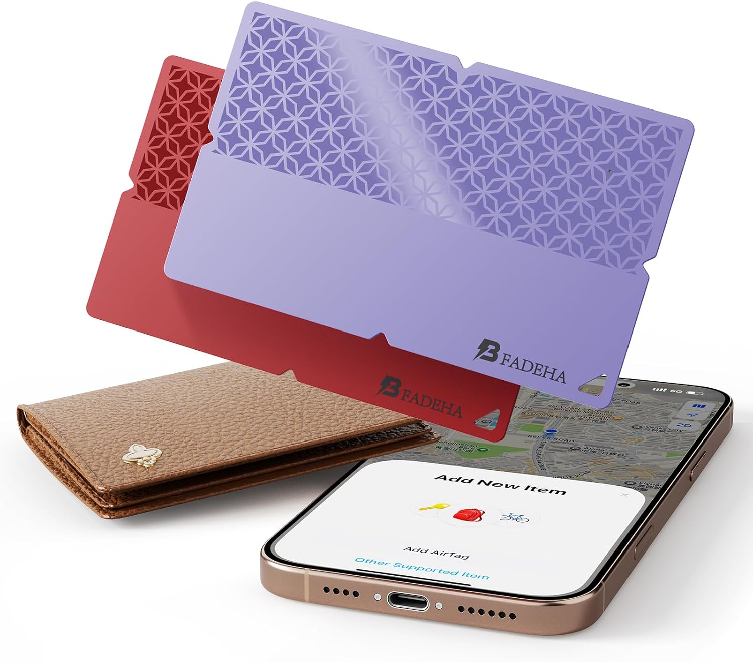Bluetooth Tracker Smart Finder for Apple Find My - 5-10 Years Battery