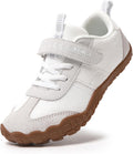KUBUA Kids Barefoot Sneakers for Boys Girls - Comfortable Grip