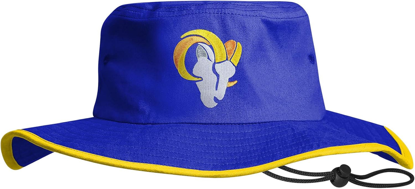 FOCO Unisex NFL Team Logo Sport Outdoor Sun Bucket Boonie Hat