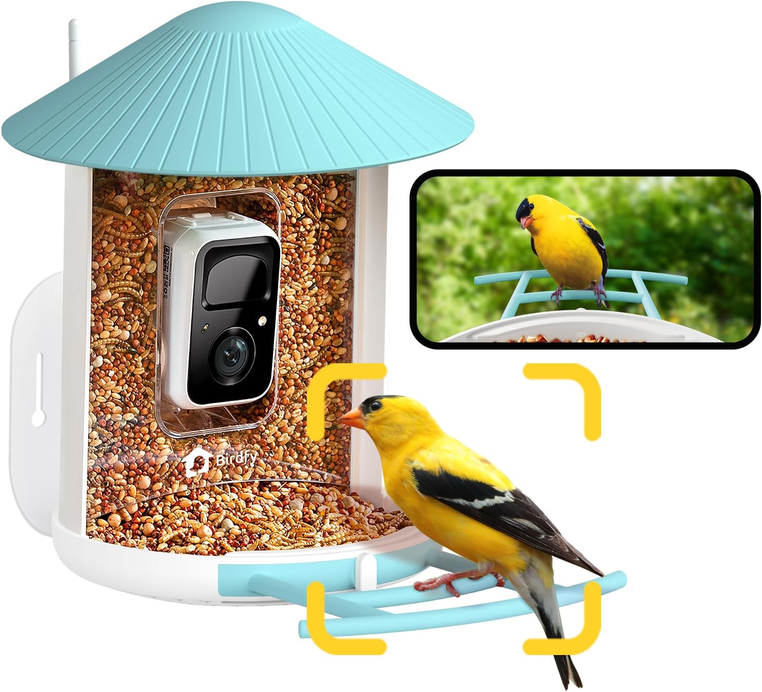 NETVUE Smart Bird Feeder with Camera for Birdwatchers