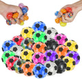 20 Pack Mini Stress Balls Set Fidget Toys for Adults - Colorful Soccer