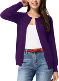 Timeless Long Sleeve Knit Cardigan for Women - Effortless Style