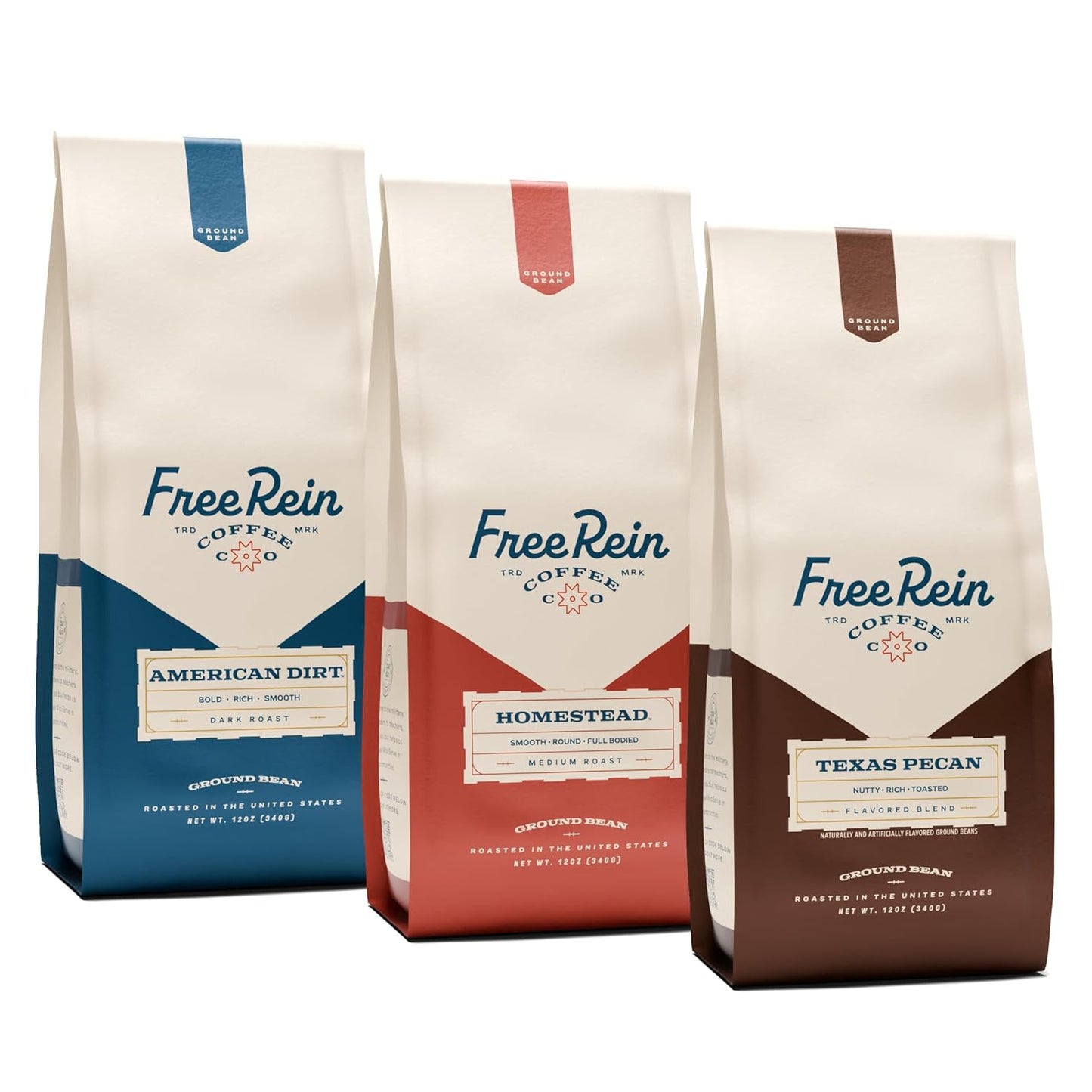 Free Rein Coffee Classic Flavors Bundle - Bold & Smooth Coffee