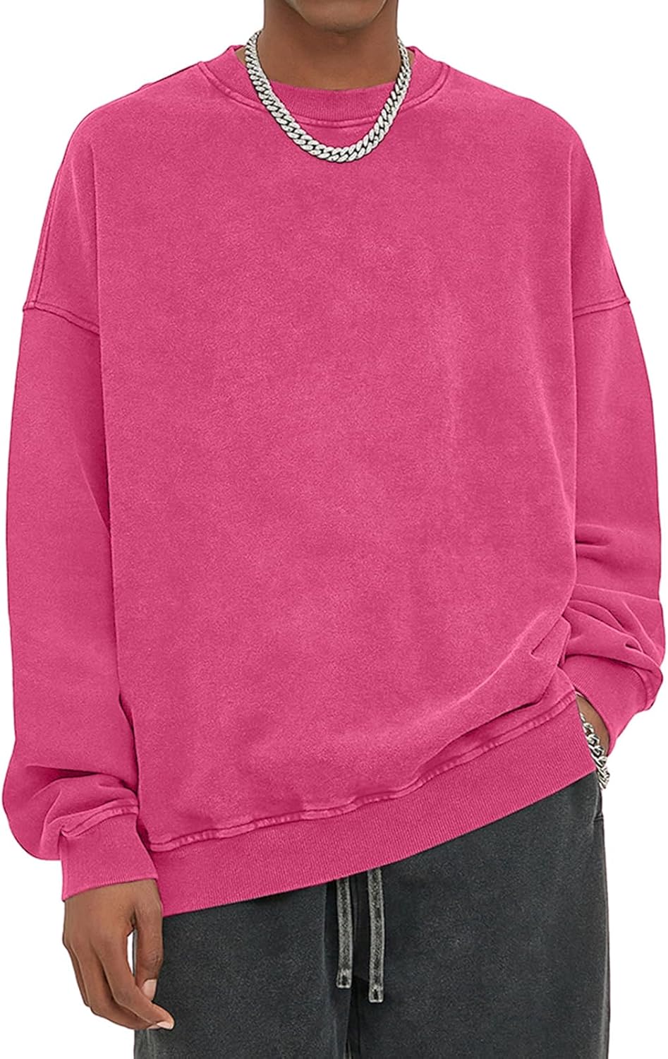 Oversized Vintage Hoodie for Men - Stylish Streetwear Pullover