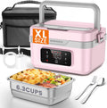 Electric Lunch Box for Adults - Cordless 10000mAh Food Warmer