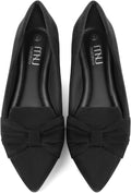 MUSSHOE Flat Shoes Women Comfortable Slip on Women's Flats Dress Shoes