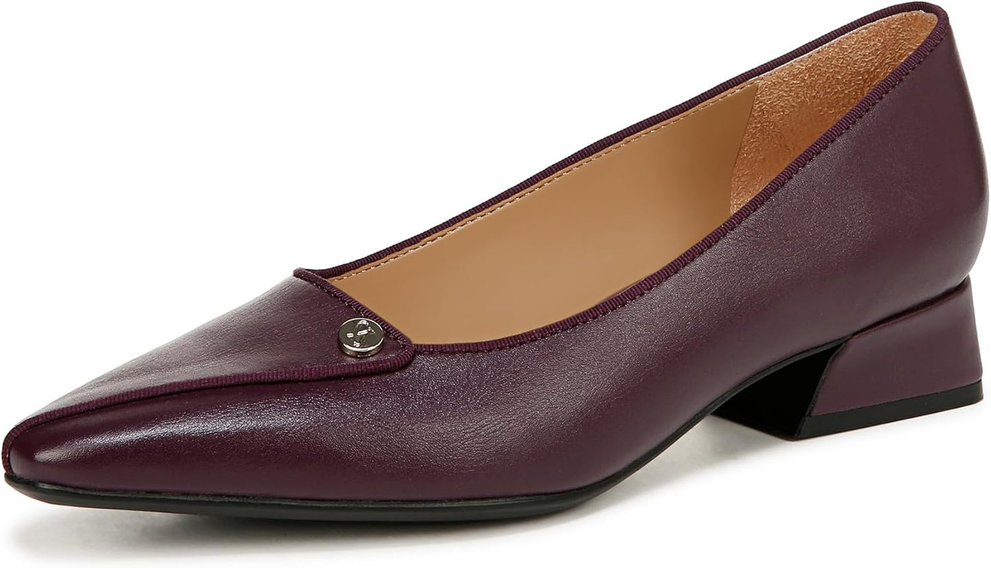 Naturalizer Womens Georgia Pointed Toe Low Block Heel Pump Review