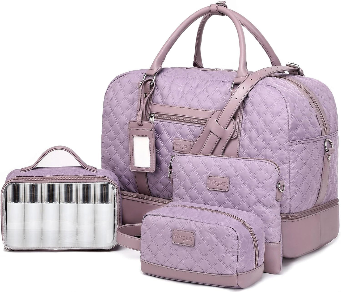 Wogarl Weekender Bags for Women Large Overnight Travel Duffel