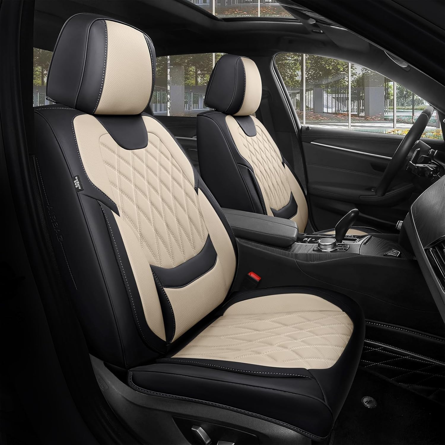 Luxury Lumbar Support Car Seat Covers