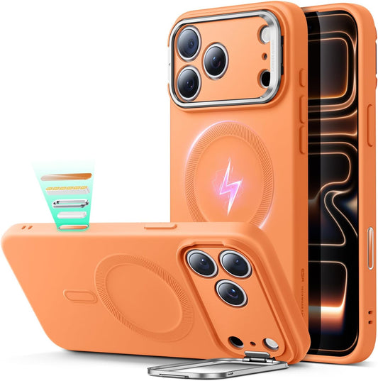 ESR Silicone Case for iPhone 17 Pro Max with Camera Stash Stand