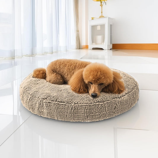 Muddy Mat Cloud K-9 Bed for Dogs & Cats - Soft Donut Design