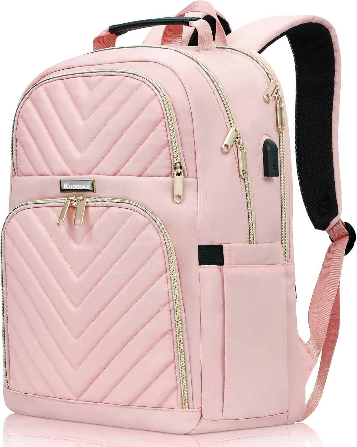 Stylish Laptop Backpack for Women with USB Charging Port