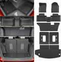 All Weather Floor Mats for 2016-2026 Dodge Durango 7-Seater