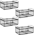 NADAMOO Freezer Organizer Bins, 4 Pack Large Expandable Stackable