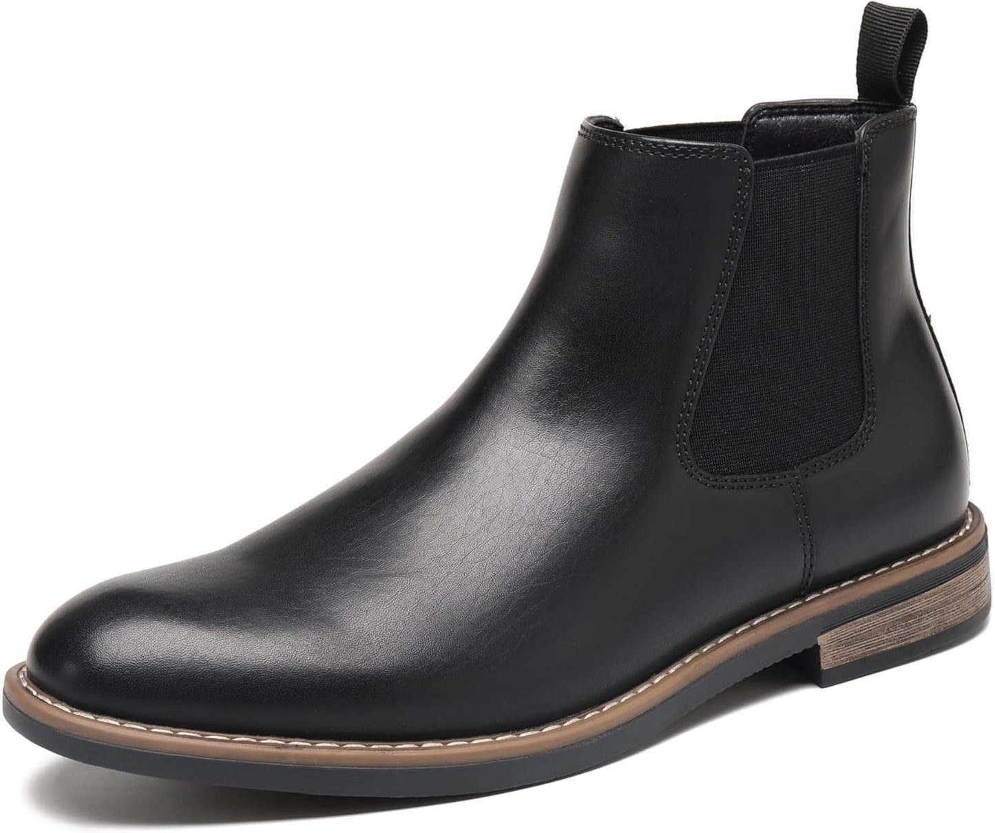 DECARSDZ Men's Chelsea Boots - Classic Comfy Slip-On Suede