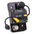 E9 3/8ft Studs 300 Amp Circuit Breaker with Manual Reset - Waterproof