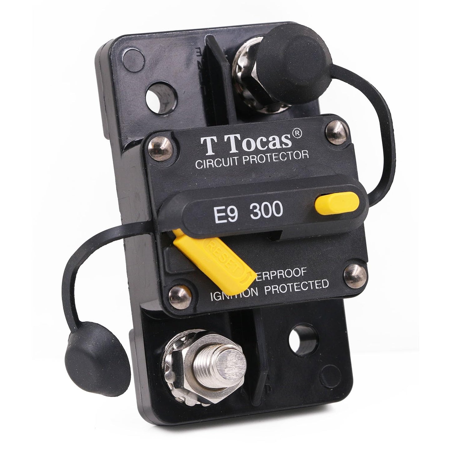 E9 300 Amp Circuit Breaker with Manual Reset for 12V - 48V DC