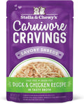 Carnivore Cravings Wet Cat Food Pouches - Duck & Chicken Blend