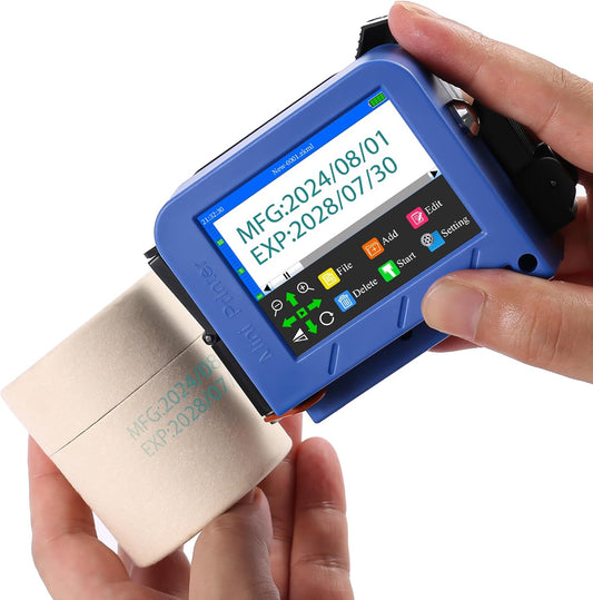 Portable Handheld Inkjet Printer - Quick & Versatile Coding Machine