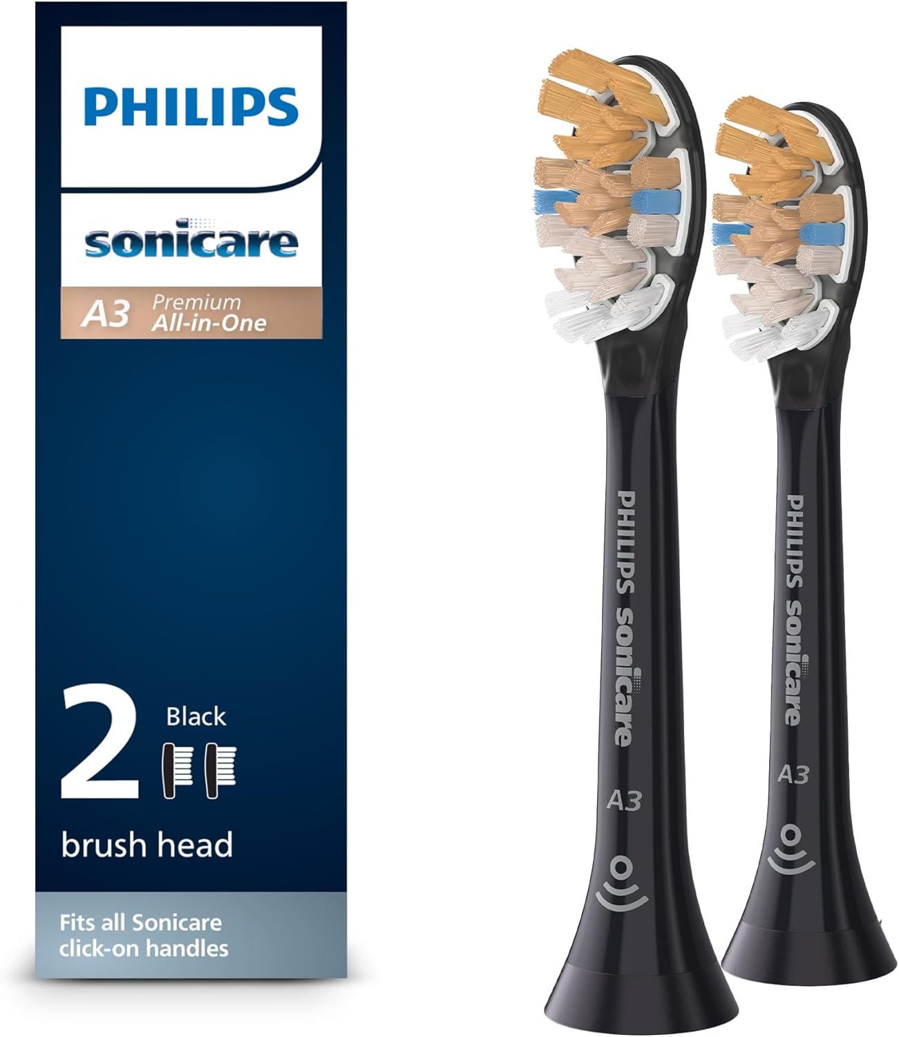 Philips Sonicare A3 All-in-One Replacement Toothbrush Heads