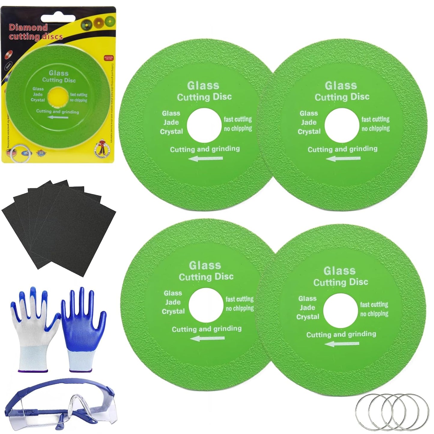 DENGWANG Rock Slab Cutting Discs - Precision Grinding & Cutting for Various Materials