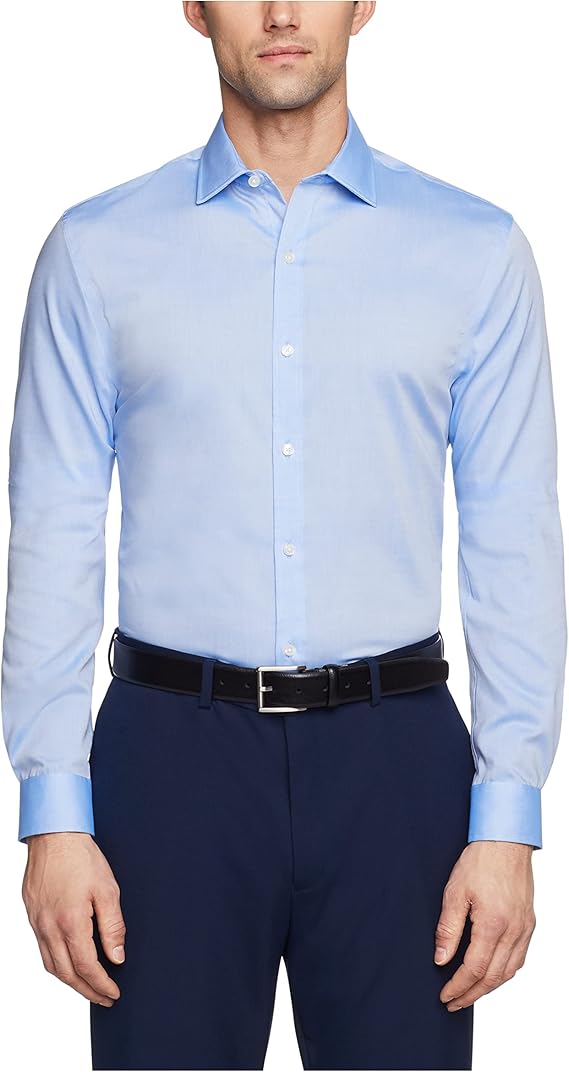 Tommy Hilfiger Men's Dress Shirt Slim Fit Non Iron Solid Review