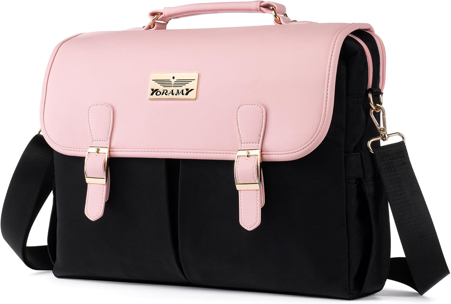 Stylish Laptop Tote Bag for Women with 17 Pockets and More