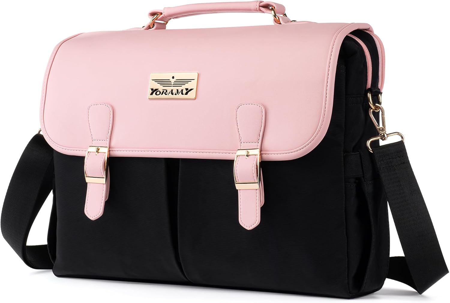Stylish Laptop Tote Bag for Women with 17 Pockets and More