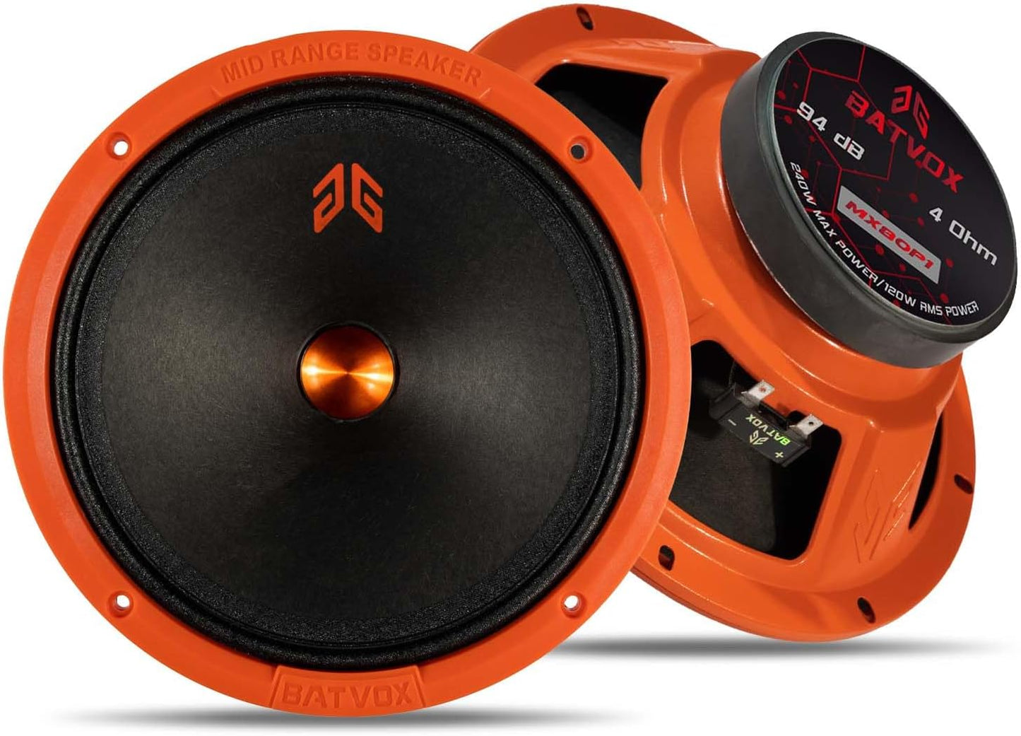 MX80P1 Loudspeaker 8 Inch Midrange for Premium Car Audio