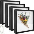 10x10in Shadow Box Frame 4 Pack - Plexiglass Display Cases