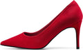 Pointy Pull On Heeled Wedding Pumps - Comfortable 3.14 in Stiletto