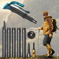Hiking Stick Walking Staff Collapsible Trekking Pole - Multi Tool