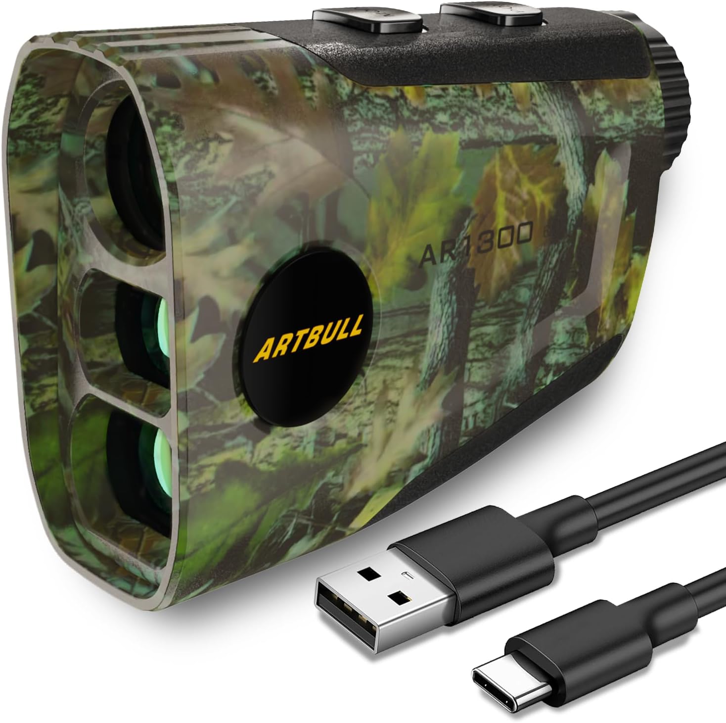Hunting Laser Rangefinder Camou 6X Range Finder for Outdoors