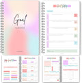Goal Planner | SMART Goal Setting Kit for the New You - Pastel Rainbow