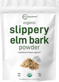 Micro Ingredients Organic Slippery Elm Bark Powder 1 lb - Soothes