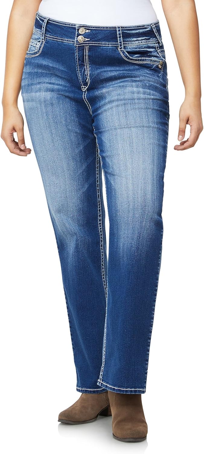 Luscious Curvy Bootcut Jeans for Women in Size Inclusive Styles