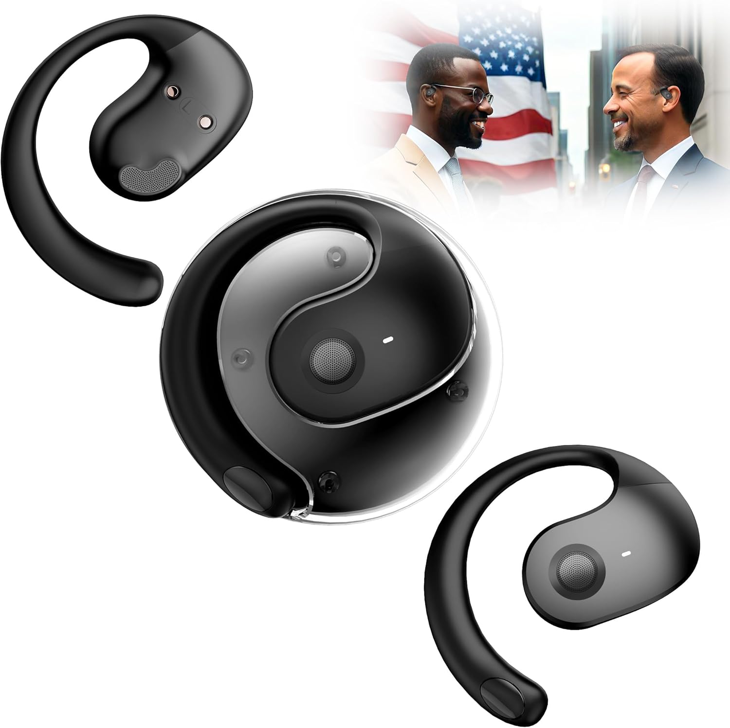 Real Time Language Translation Earbuds - Xmenha