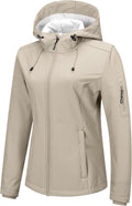 Outdoor Ventures Women's Softshell Jacket with Hood (Style 4KGQ)