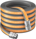 Garden Hose 75FT 5/8in Lay Flat Hose - Lightweight, Leakproof