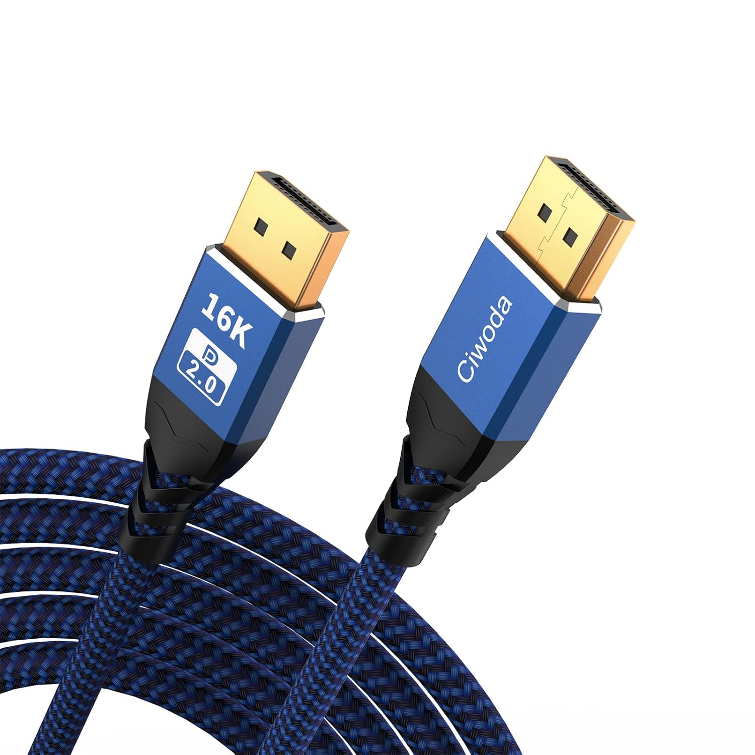 High-Speed 16K DisplayPort Cable by Ciwoda
