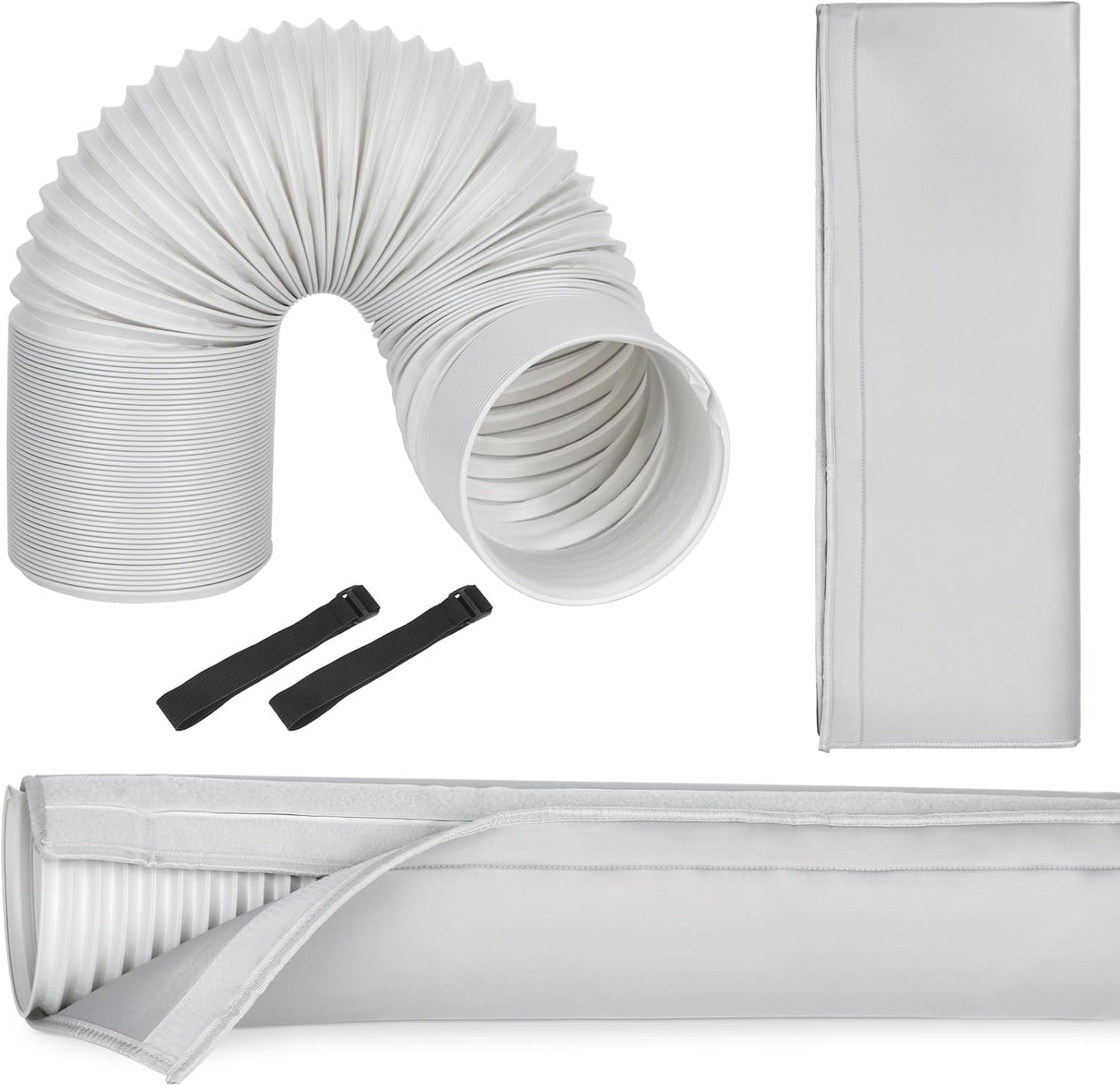HOXHA Portable Air Conditioner Hose - Insulated & Universal - 5.9 Diameter