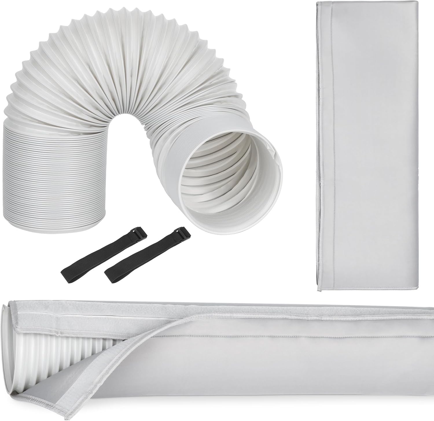 HOXHA Portable Air Conditioner Hose - Insulated & Universal - 5.9 Diameter
