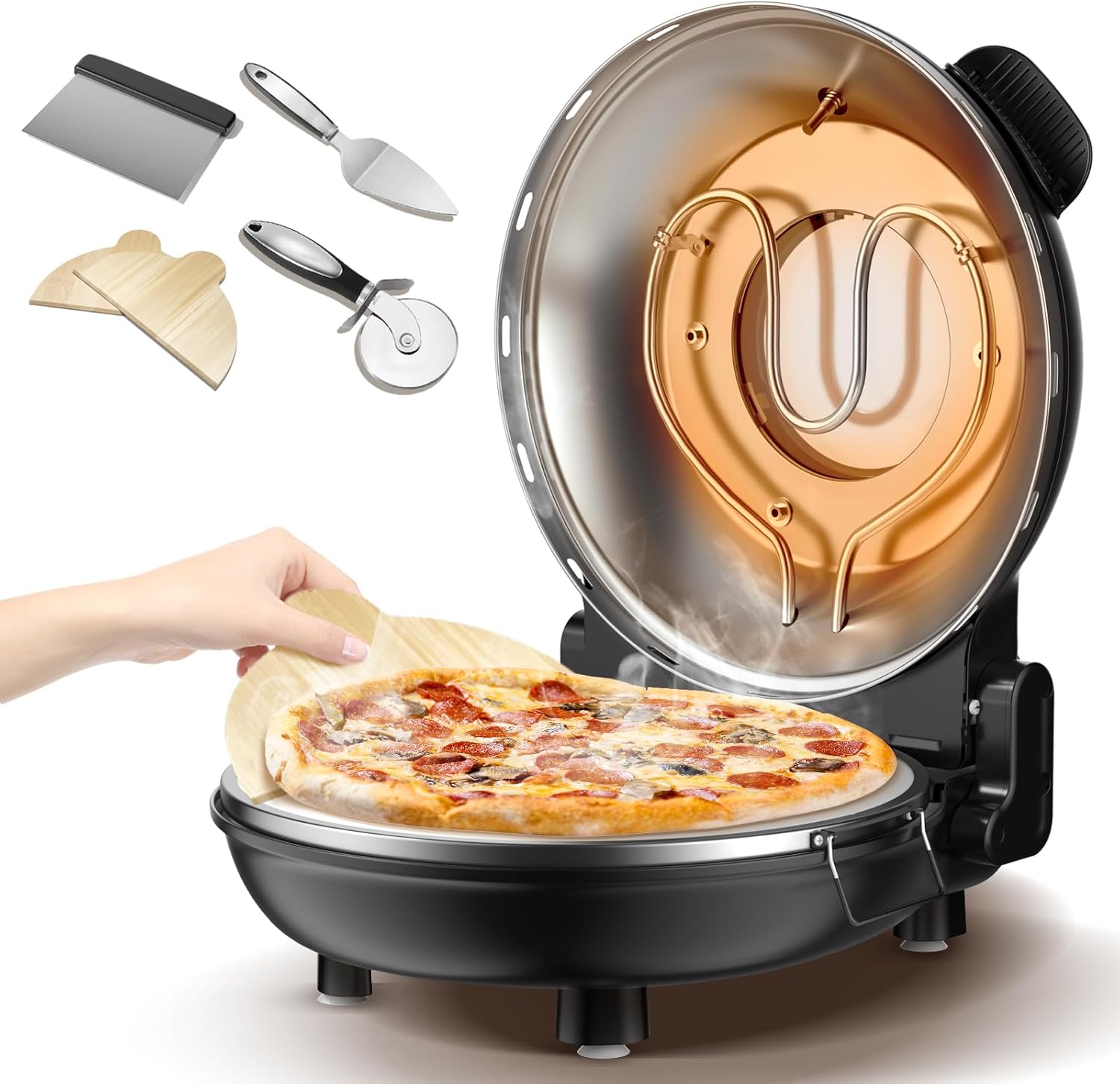 Upgrade Indoor Pizza Oven for Perfect Homemade Pizzas Easily