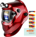 Auto Darkening Welding Helmet with True Color View - Solar Powered