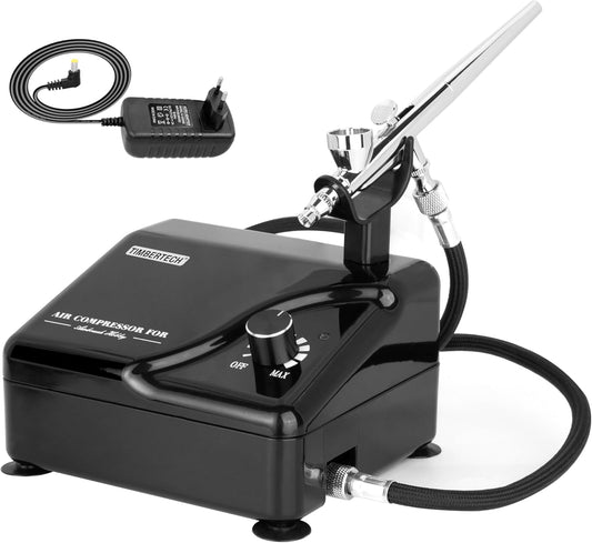 Timbertech Dual-Action Airbrush Kit for Multi-Functional Precision