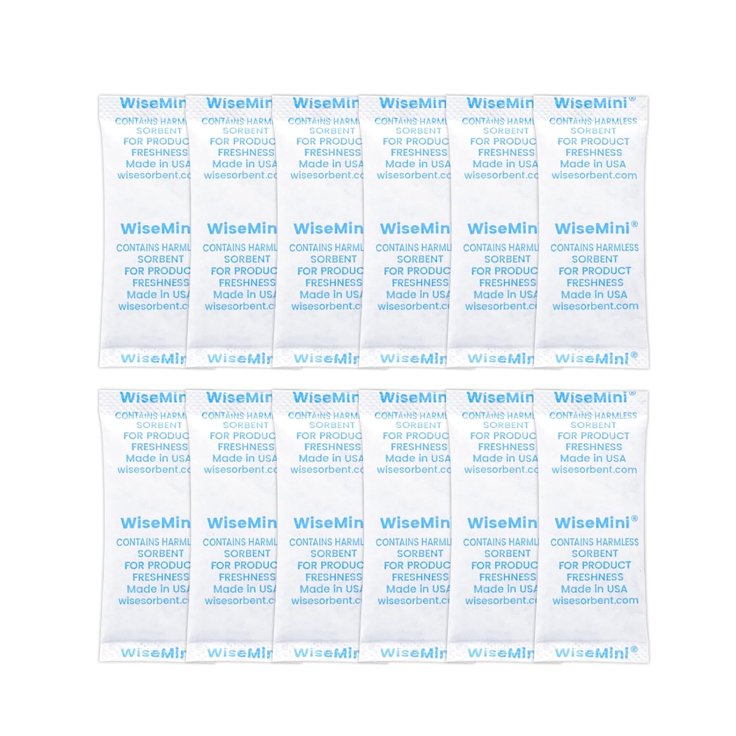 500pcs Food Safe Desiccant Packs for Moisture Control Storage