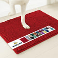 Highly Absorbent Microfiber Door Mat and Pet Rug - Thick Non-Slip 36in