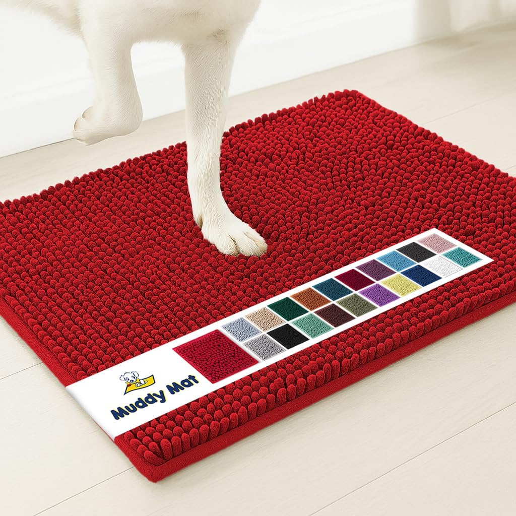 Muddy Mat Highly Absorbent Microfiber Door Mat for Pets
